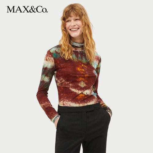 彩色长袖打底上衣针织衫