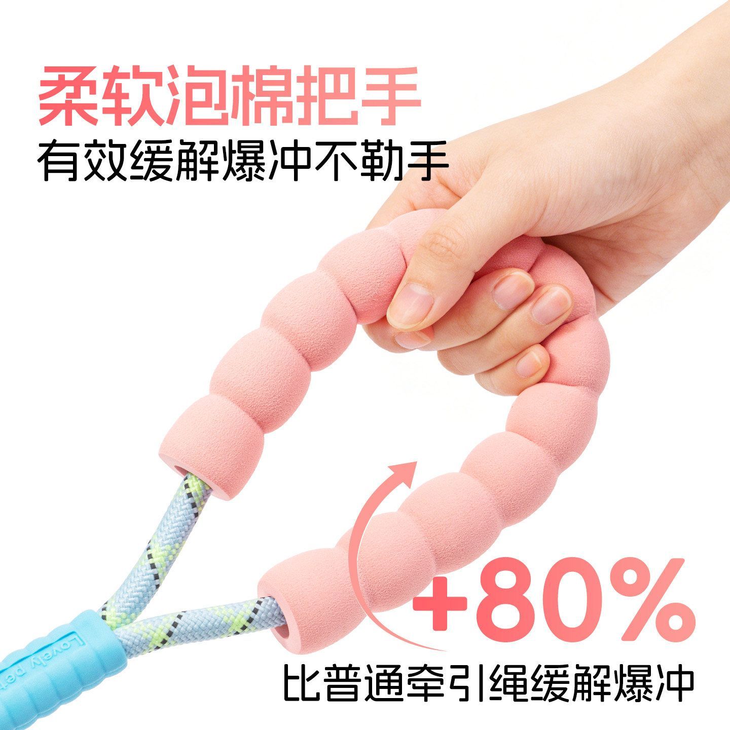 p绳p链狗狗牵引绳防爆冲