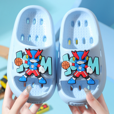 儿童浴室洗澡漏水速干防滑凉拖鞋