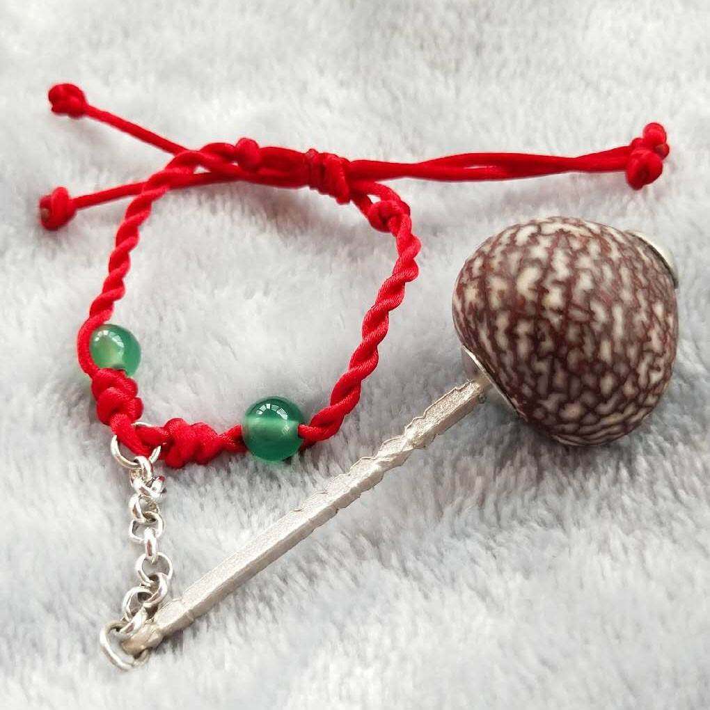 槟榔锤磨牙棒婴儿带手上槟榔可吃助消化防流口水不唆手指老式