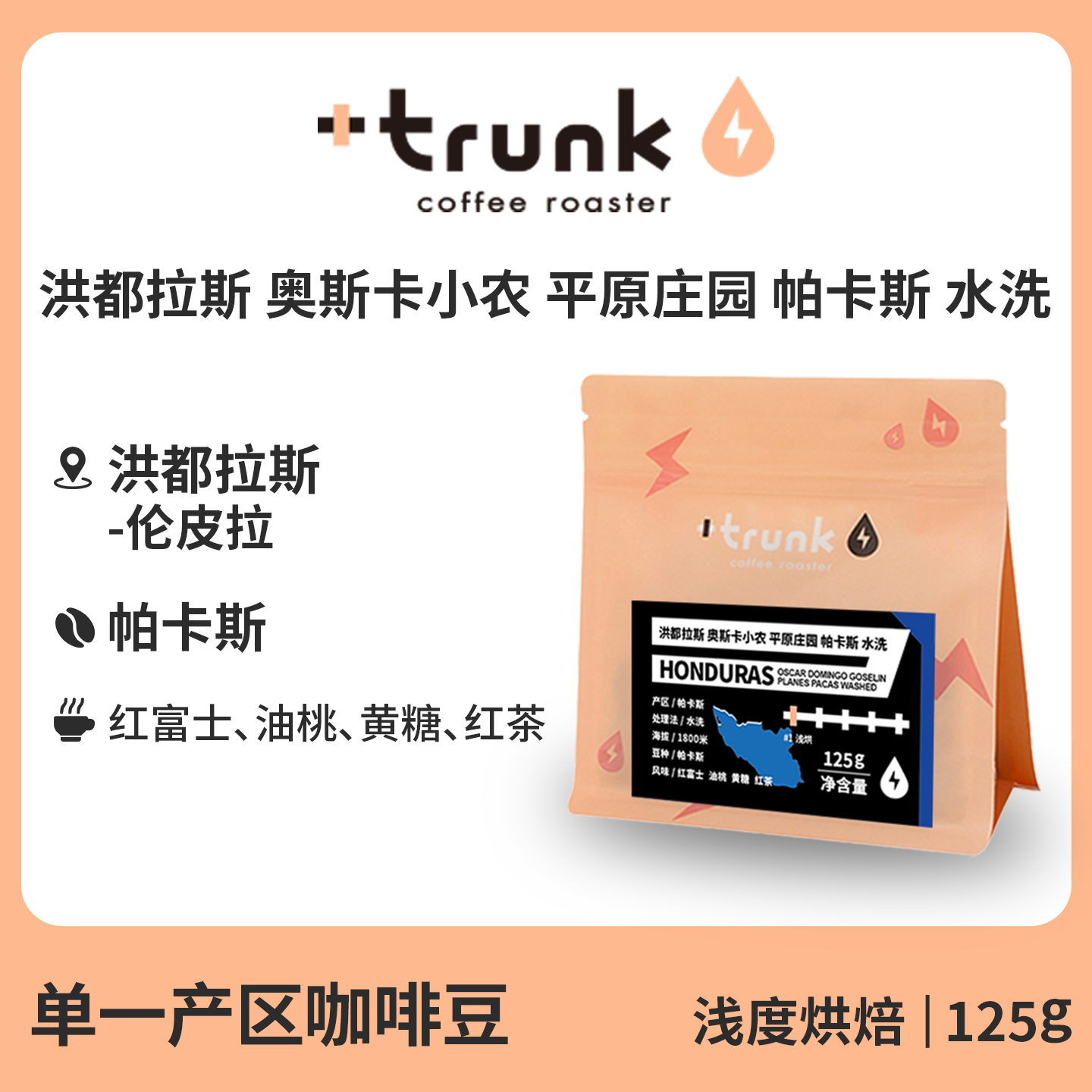 洪都拉斯奥斯卡小农手冲咖啡豆