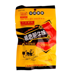 禛香香菇肥牛味怀旧素肉辣条