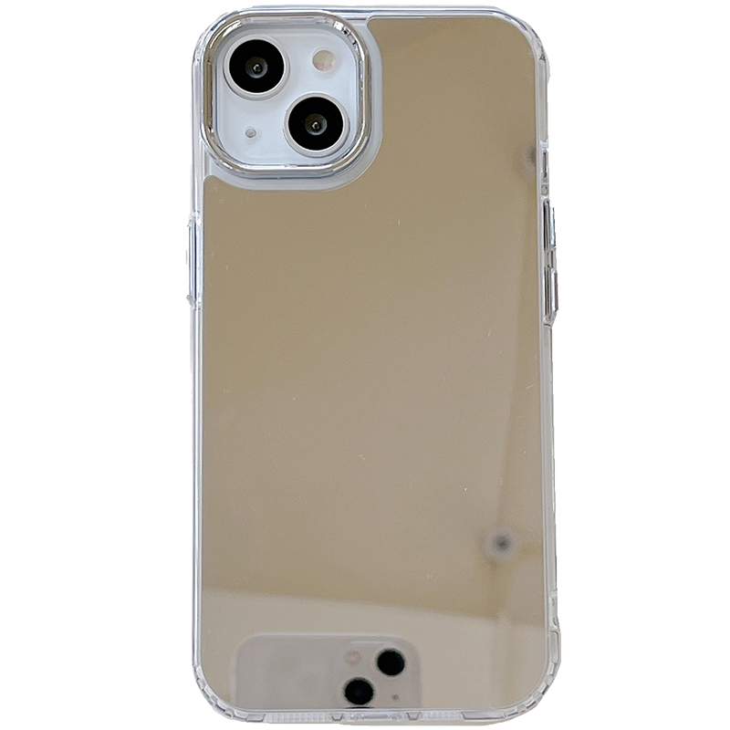 适用于iPhone17promax镜面手机壳17Air补妆镜子16pro个性15高级感14/13电镀透明12pro适用1