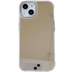适用于iPhone17promax镜面手机壳17Air补妆镜子16pro个性15高级感14/13电镀透明12pro适用11男女款防摔保护套