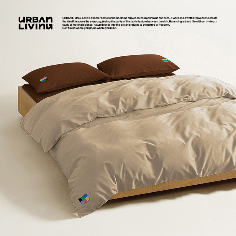 URBANLIVING全棉双拼四件套
