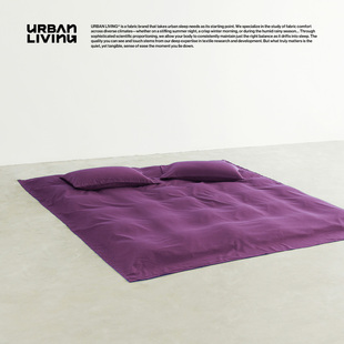 纯棉纯色四季 2025新款 通用 LIVING新疆长绒棉全棉单件床单 URBAN