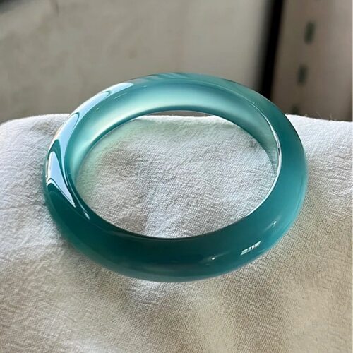 危地马拉a货翠玉手镯老坑玉髓