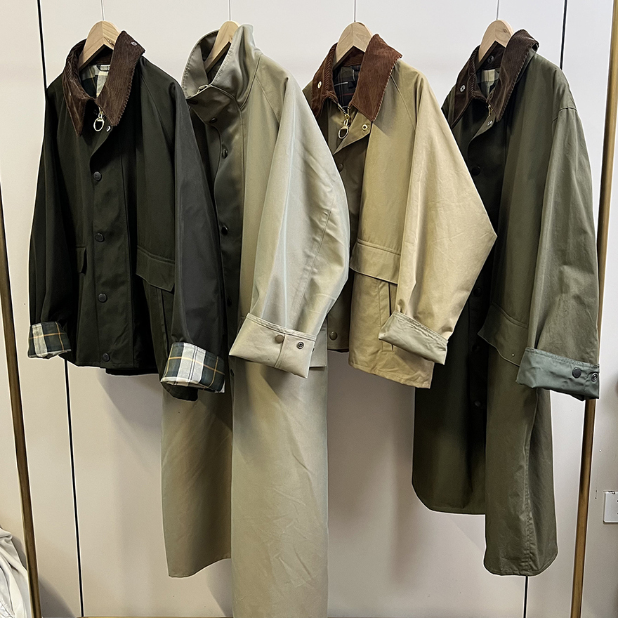 日版 真bar无蜡经典内里格纹灯芯绒翻领别注猎装FS×bars夹克外套