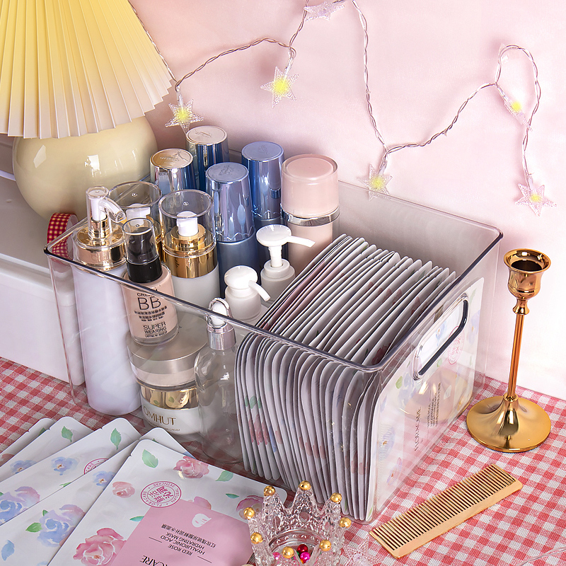 化妆品收纳盒桌面置物架