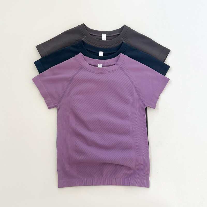 短袖健身上衣新款修身透气休闲百搭显瘦跑步运动亲肤舒适速干弹力