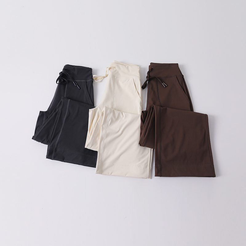 运动裤女宽松速干跑步长裤