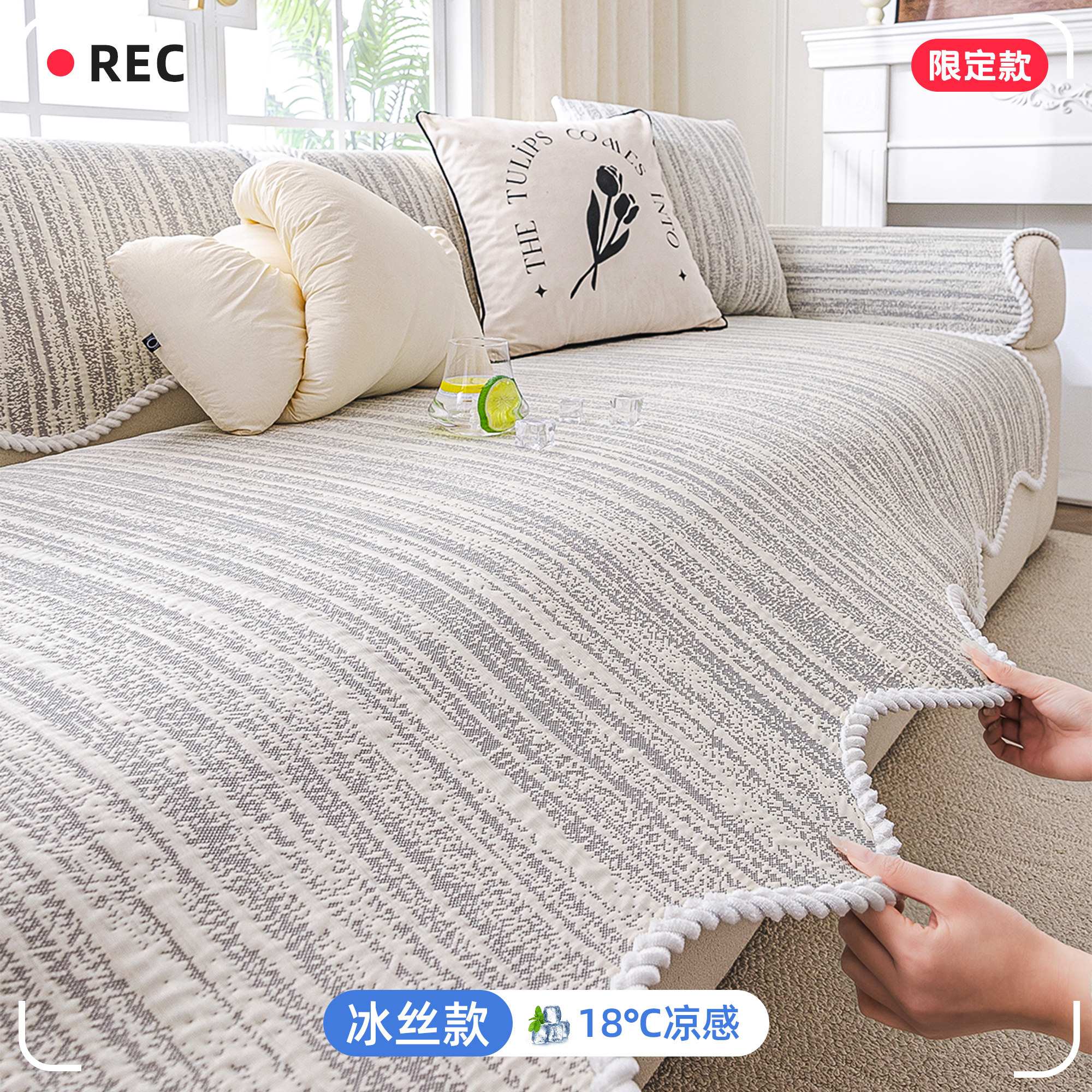 2026新款夏季冰丝沙发垫