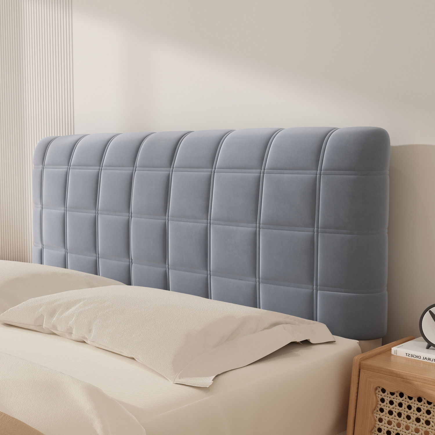 床头罩防尘遮丑靠背秋冬