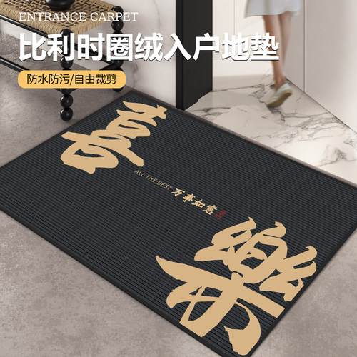 进门地垫轻奢高级感可裁剪脚垫子