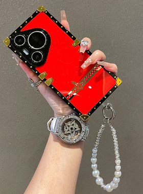 适用华为pura70pro手机壳pura70新款潮牌Pura70Pro防摔保护套p70pro+硅胶软壳高级欧美大牌pura70带挂绳p70壳