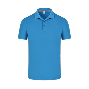 polo衫定制企业工作服t恤翻领短袖夏季工衣团体服文化衫印字logo