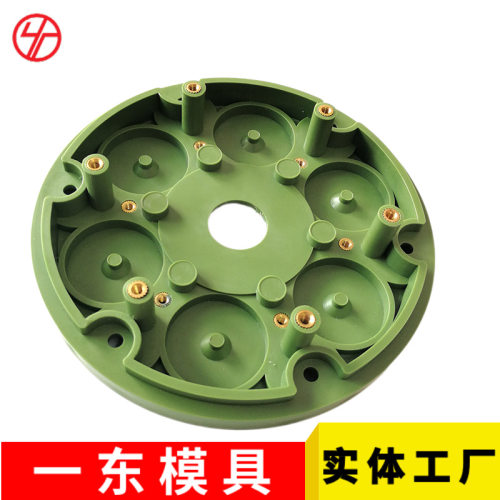 上海注塑模具工厂塑料外壳预埋镙丝气象台外壳注塑镶件注塑模具