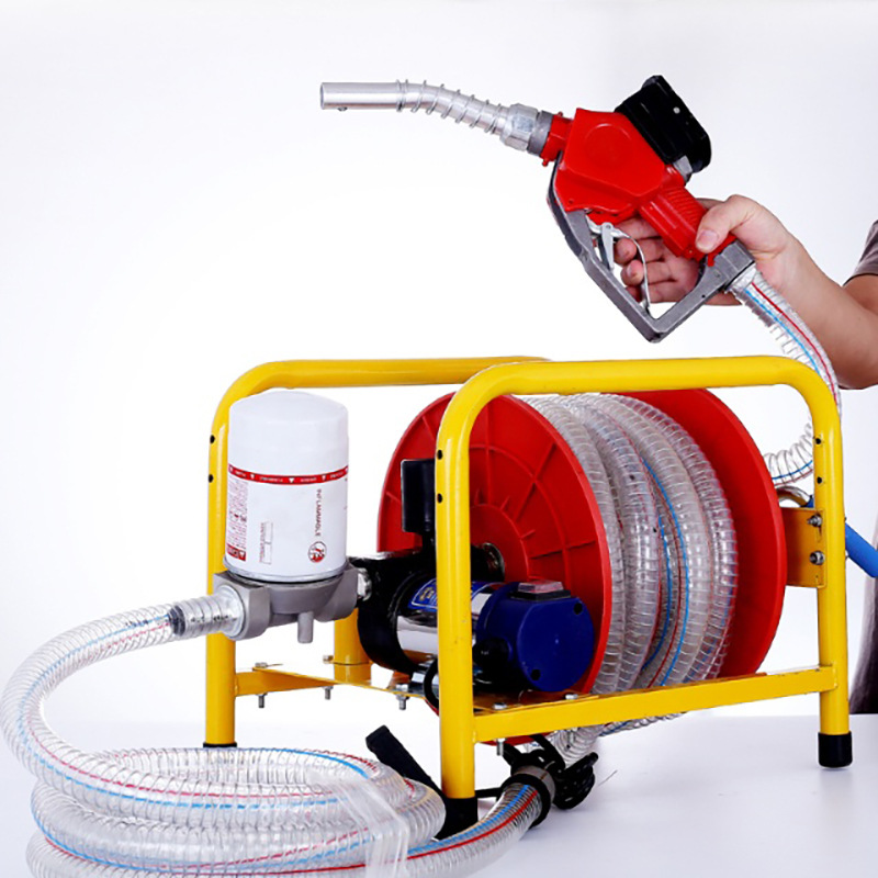 柴油电动抽油泵12V24V220伏加油泵自吸泵大功率加油计量加油机