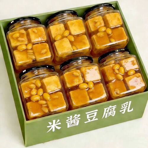 250克*4瓶台湾风味米酱豆腐乳