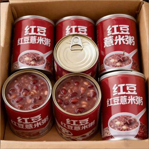 红豆薏米粥即食免煮红豆薏米粥