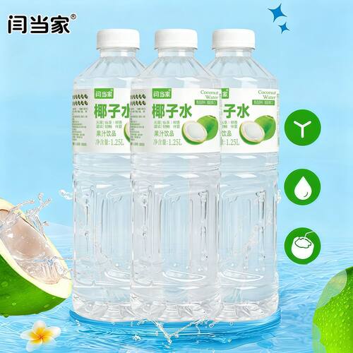 大桶装新鲜原味椰子水6瓶整箱