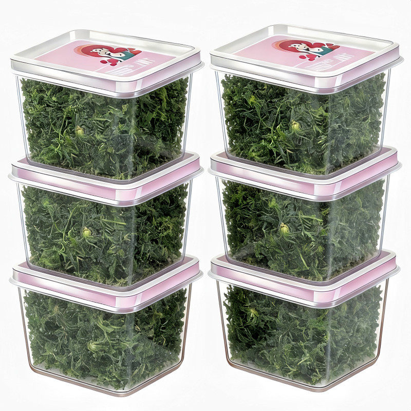 正宗野生荠菜干野菜干农家特产干货菜类脱水蔬菜50g*8袋荠菜饺子