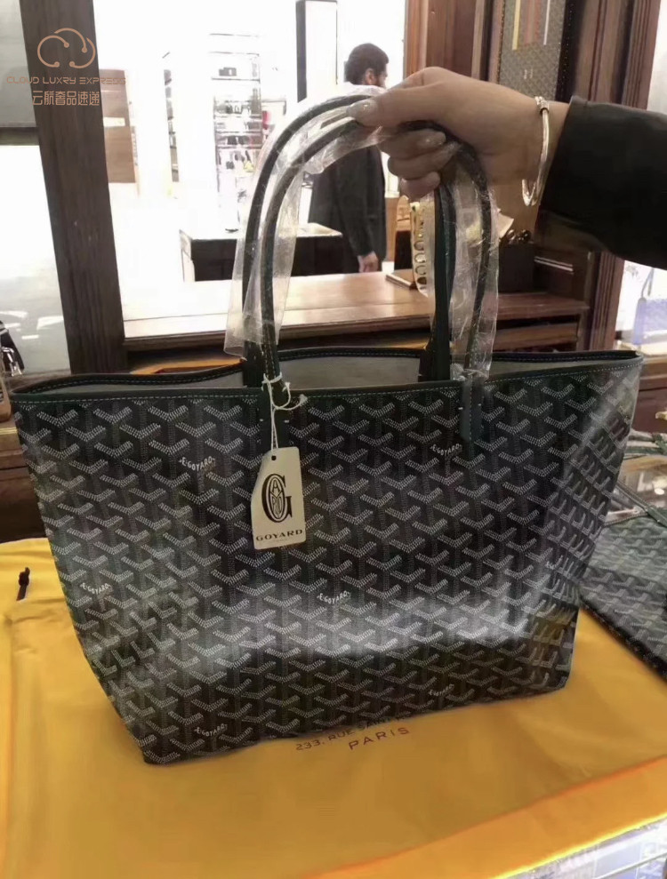 goyard(法国)女包手提包标志性印花戈雅louis大号gm单面托特包