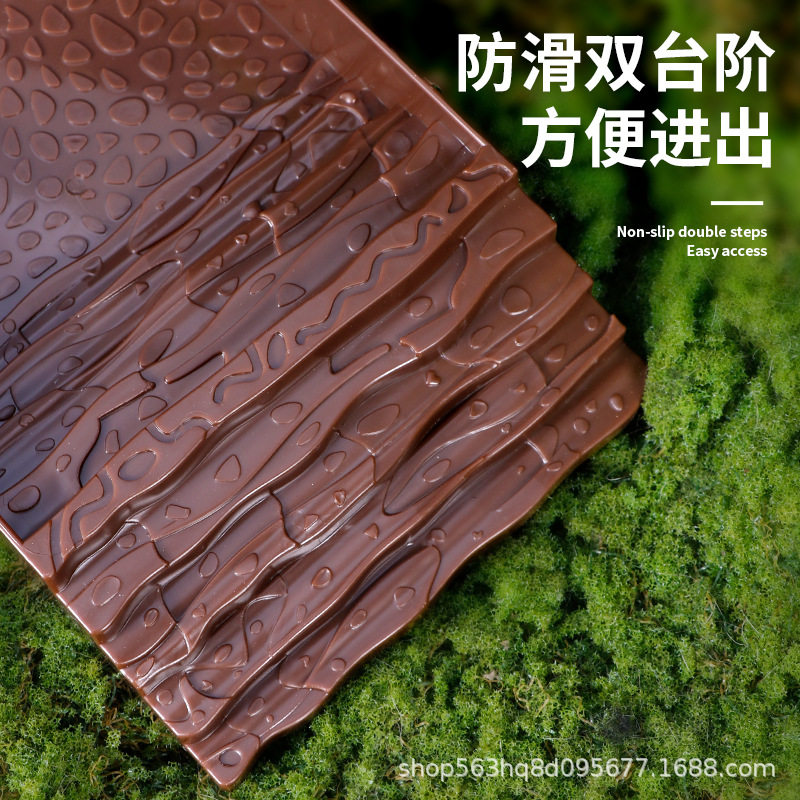 乌龟泡澡盆陆龟爬虫蜥蜴