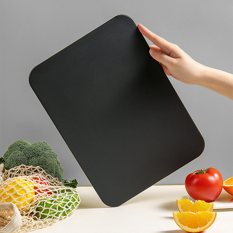 家用硅胶食品级切菜板tpu抗菌防霉砧 双面可用厨房长方形塑料菜板