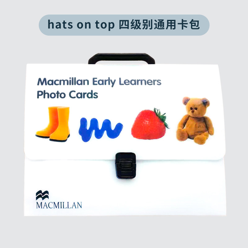 英国原版进口麦克米伦幼儿启蒙英语3-6岁幼儿培训教材 hats on top 四