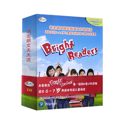 朗文培生bright readers 1B少儿英语分级阅读绘本 6-12岁主题式经典故事情景学科分册读物配套big english 1年级小学课外阅读