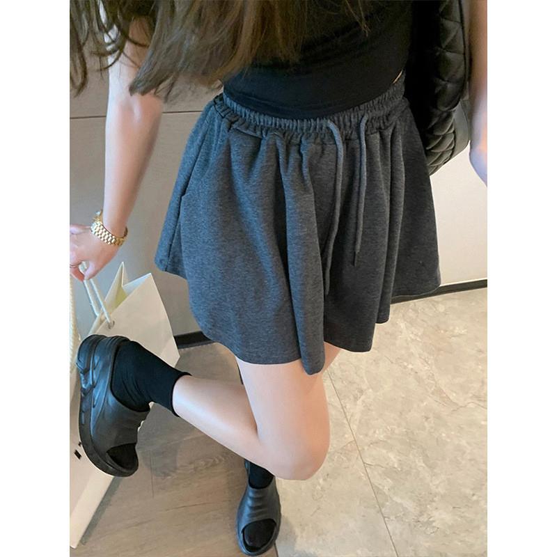 芭蕾风短裤裙女夏季外穿高腰运动短裙A字显瘦短款半身裙工厂定制