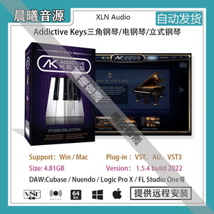 Addictive Keys v1.7.1三角钢琴电钢琴立式钢琴音色VSTAU插件音源