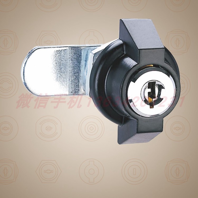 MS408-3-1旋钮锁,工具箱锁,文具箱锁,信箱锁,旋转手柄锁具
