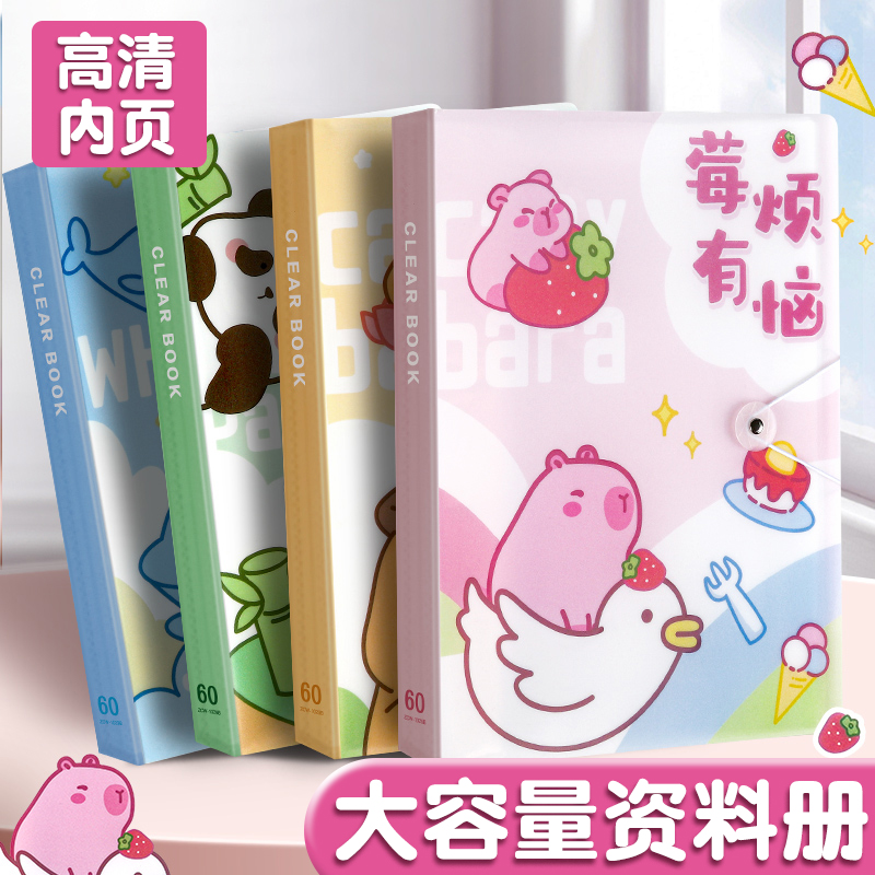 真彩小学专用试卷资料收纳册