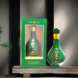 明龙绿豆小新45度 500ml*4整箱纯粮酒绿豆酒安徽明光