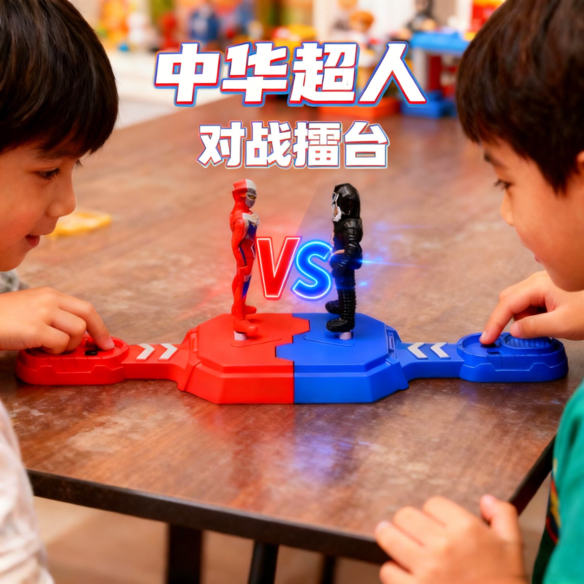 中华超人玩具套装奥超人打怪兽擂台系列特亲子互动朱雀玄武对战曼