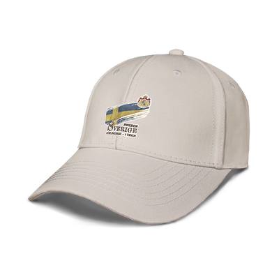 设无界 瑞典王国Sweden国旗标志鸭舌帽男女帽子运动棒球帽潮0010