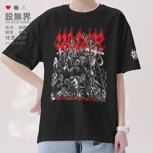 设无界波兰死亡金属Vader乐队纪念周边体恤短袖T恤男女夏02-0005