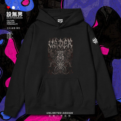 欧洲重金属波兰Vader死连帽卫衣