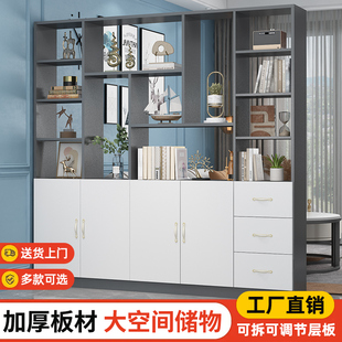 入户玄关柜鞋柜一体简约现代家用屏风储物柜欧式入户门客厅隔断柜