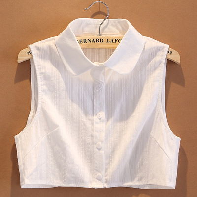 假领子女纯棉秋冬百搭