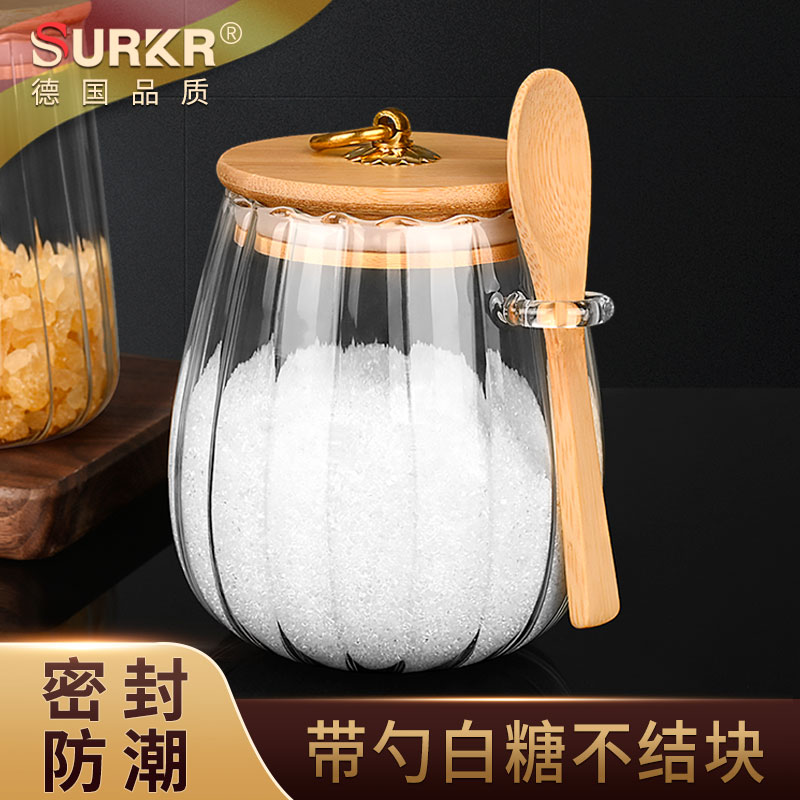 德国密封玻璃糖罐储存罐