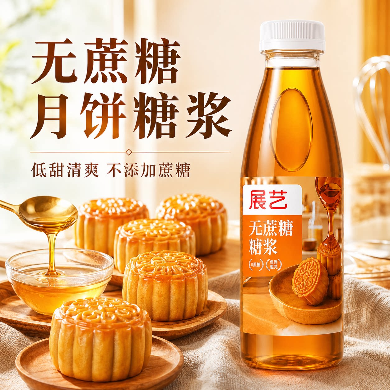 展艺广式月饼转化糖浆烘焙专用