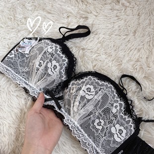 深巷归人小胸聚拢乳胶无钢圈调整型收副乳防下垂性感文胸加厚胸罩