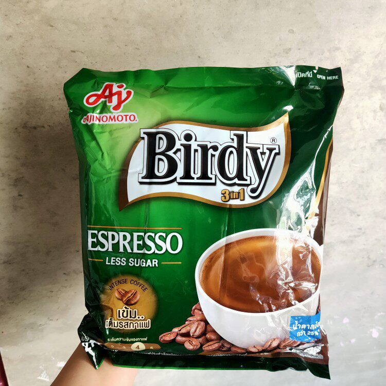 泰国咖啡速溶特浓意式风味街边咖birdy小鸟牌咖啡泰国711咖啡同款