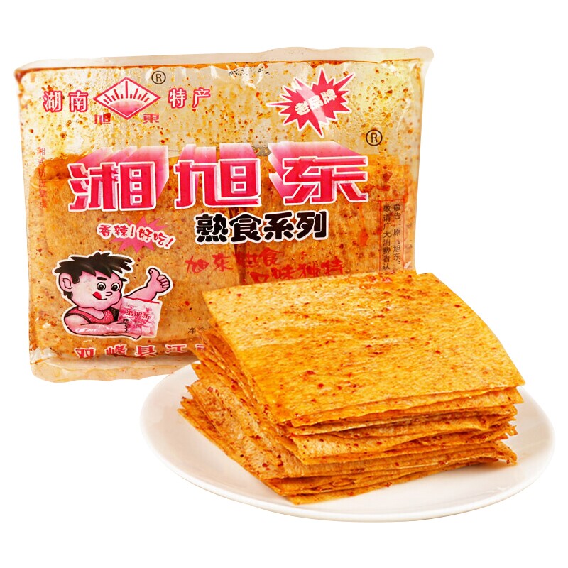 麻辣片豆皮辣条湖南特产香辣片儿时怀旧零食辣片