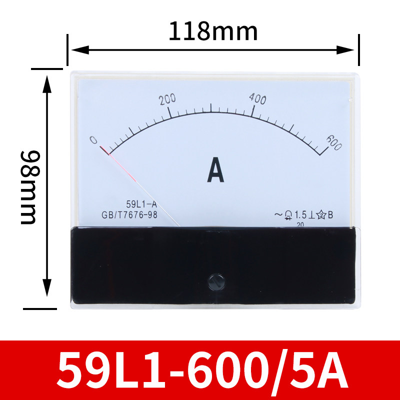 59L1交流电流电压表指针式450V 50/5A 100/5A 200/5A 300/5A 400A
