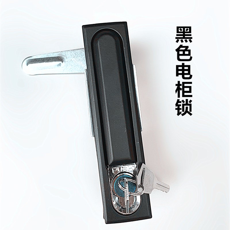 PUSH机箱机g柜按压式把手锁铁皮配电柜天地连杆锁特殊柜设备锁门