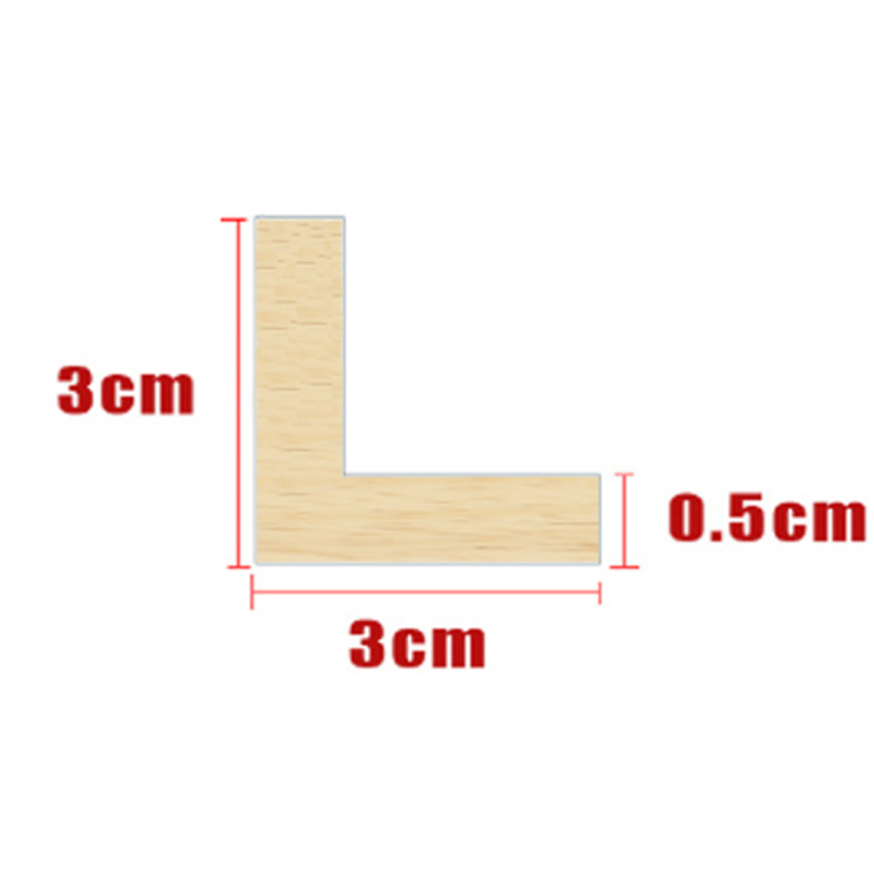 实木线条b阳角条L型中式吊顶线7字收边条阳角护角条门套窗套包边